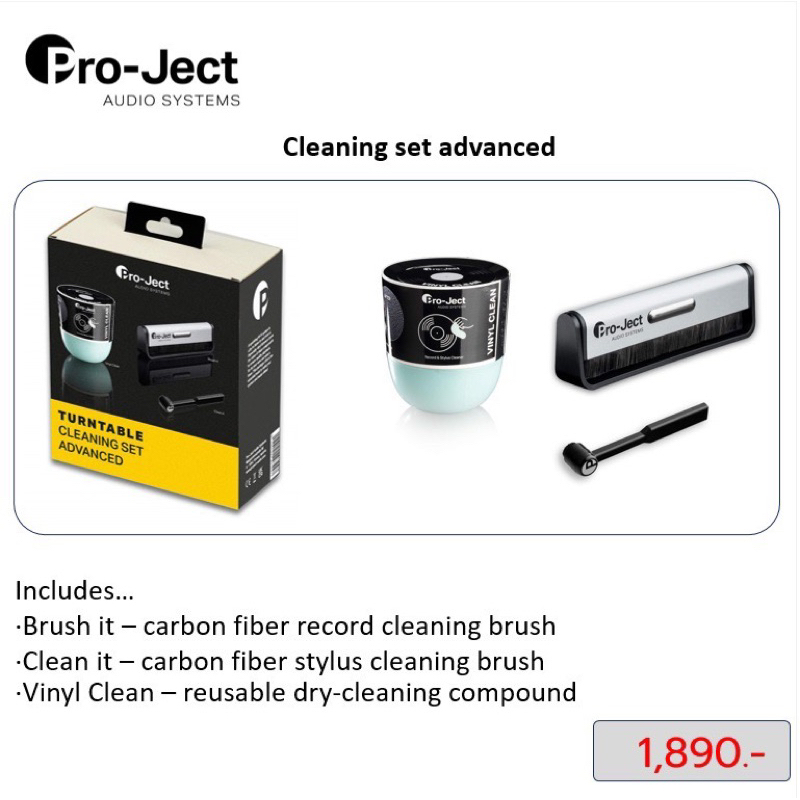 Pro-Ject Cleaning set advanced