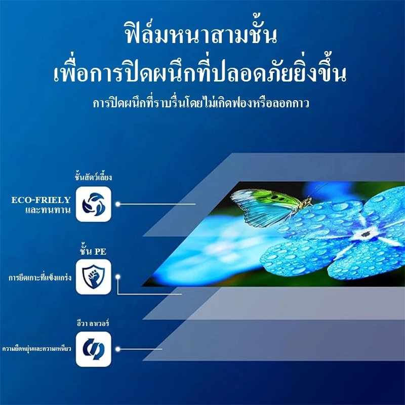 พลาสติกเคลือบบัตรA4 90/100/125ไมครอน 100แผ่นใช้กับเครื่องเคลือบ thumbnail 10