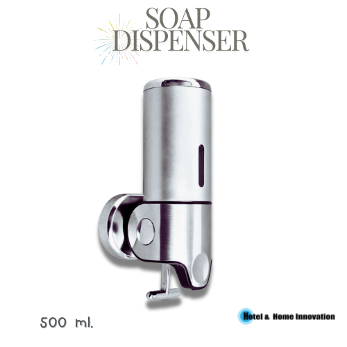 SOAP DISPENSER รุ่น LK-7101D  ที่กดสบู่เหลว เครื่องจ่ายสบู่แชมพู แบบติดผนังหัวเดี่ยว