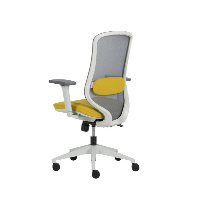 Modernform เก้าอี้ Ergonomic รุ่น LIMB พนักพิงกลาง หุ้มผ้าตาข่าย โครงไนลอน ขาไนลอน