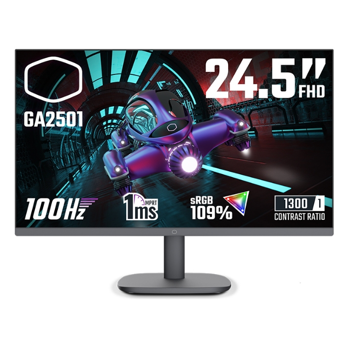 จอมอนิเตอร์ Cooler Master GA2501 Gaming Monitor (IPS 100Hz)