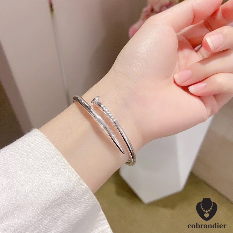 ขายส่ง⚡สร้อยข้อมือประดับเพทาย18Kหรูหราไฮโปอัลเลอร์จีนิกเรียบง่ายเครื่องประดับสําหรับผู้หญิง.COD