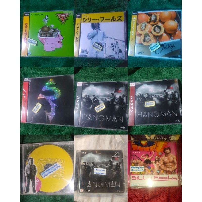 cd silly fools  king size sillyfools  มือ1-มือ2ปั๊มเก่าไม่ใช่แผ่นทอง iq180,candyman,mint, juicy,hang