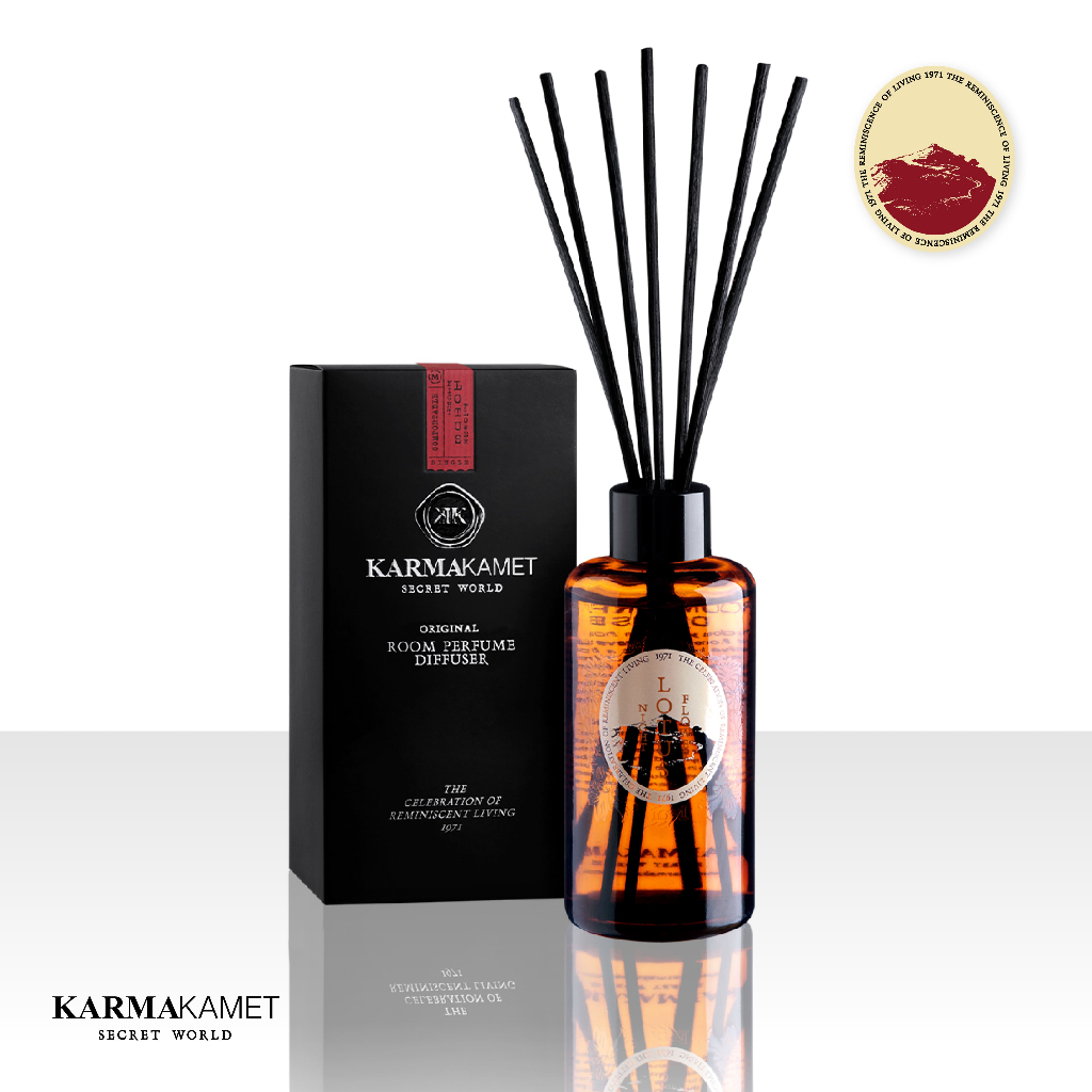 KARMAKAMET | Original Room Perfume Diffuser / Single | คามาคาเมต ก้านไม้หอมกระจายกลิ่น ตกแต่งบ้าน ปรับอากาศ ผ่อนคลาย