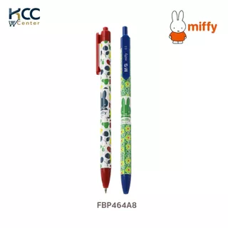 ปากกา ปากกาลูกลื่น หมึกน้ำเงิน 0.5mm ลาย Miffy M&G จำนวน 1 ด้าม คละสีด้าม