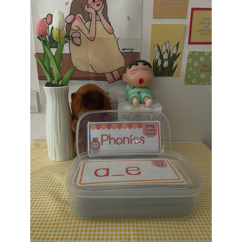 สื่อบัตรคำ Phonics Long Vowels sound สระเสียงยาว
