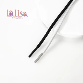 เชือกรองเท้ากีฬา เชือกรองเท้าทรงกลม (ราคาต่อ1เส้น) plastic string 50cm/80cm/100cm (E-2-F2,224124 )