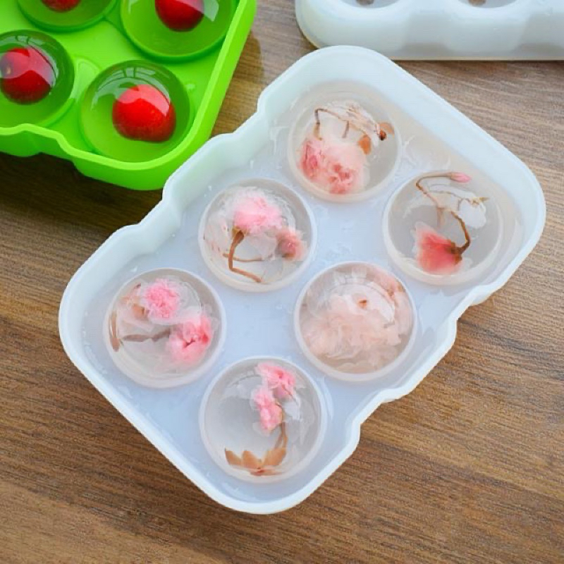 Whiskey Ice Silicone Block บล็อคซิลิโคนทำน้ำแข็งวิสกี้ 6 ลูก