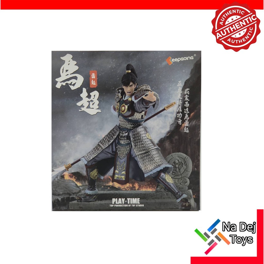 Keepgoing Three Kingdoms Ma Chao 1/12 Figure คีปโกอิ้ง สามก๊ก ม้าเฉียว ขนาด 1/12 ฟิกเกอร์