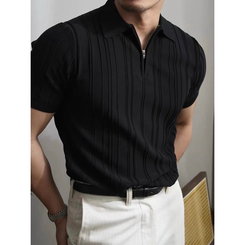 KNIT POLO SHIRT เสื้อโปโลแขนสั้น