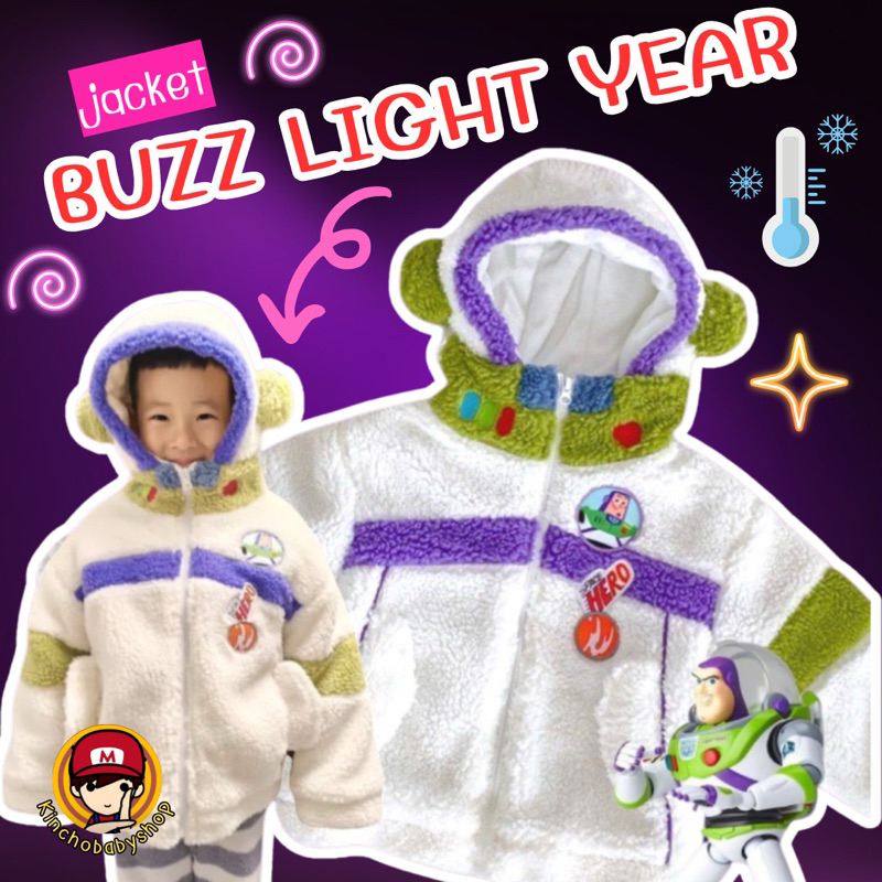 #เสื้อกันหนาวเด็ก #Buzzlightyear Jacket #ชุดกันหนาว #กันหนาว #ลองจอน #คอเต่า