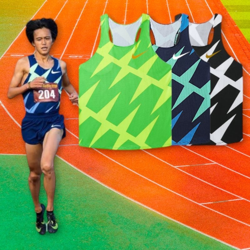 เสื้อวิ่ง ทรงelite ลายหนาม