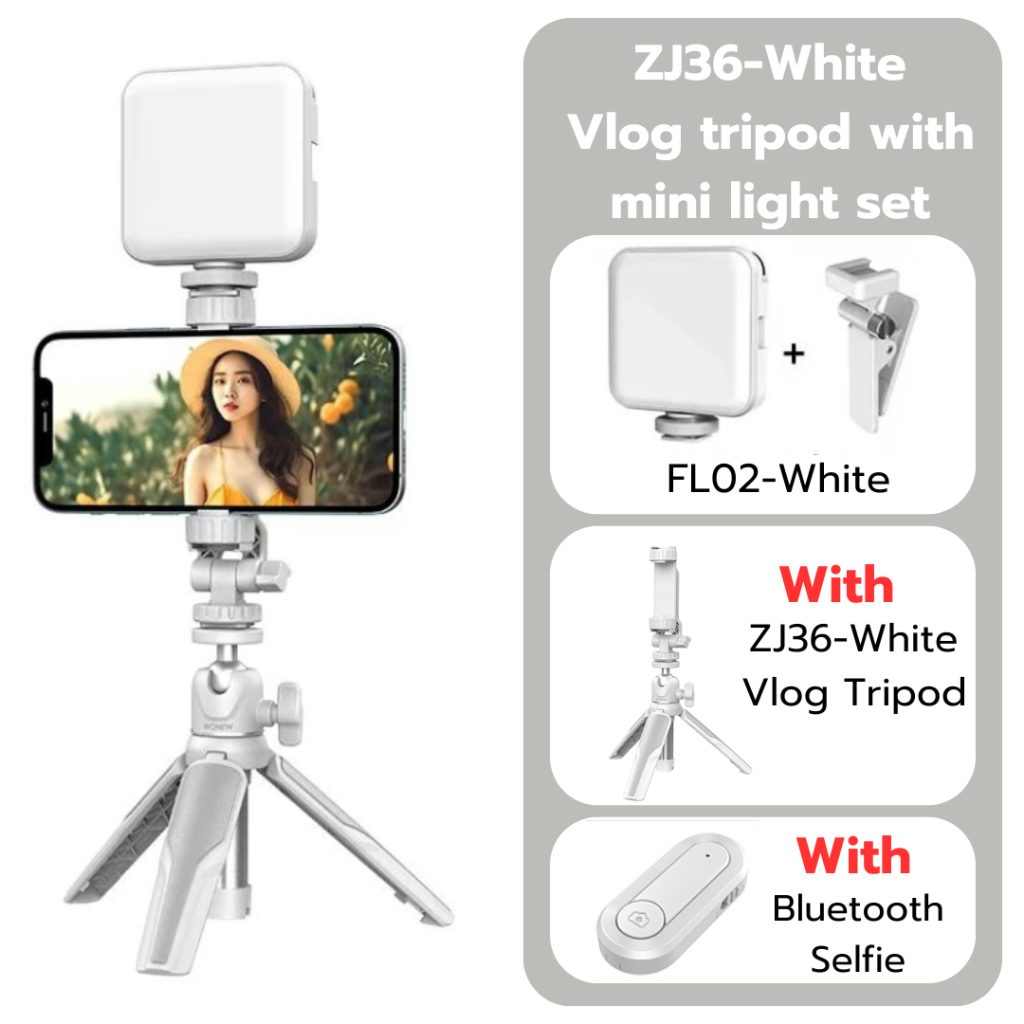Wonew Seanuo-Mini Light LED ไฟเซเลป ไฟดาราตัวดัง ไฟถ่ายรูป ไฟติดหัว ...