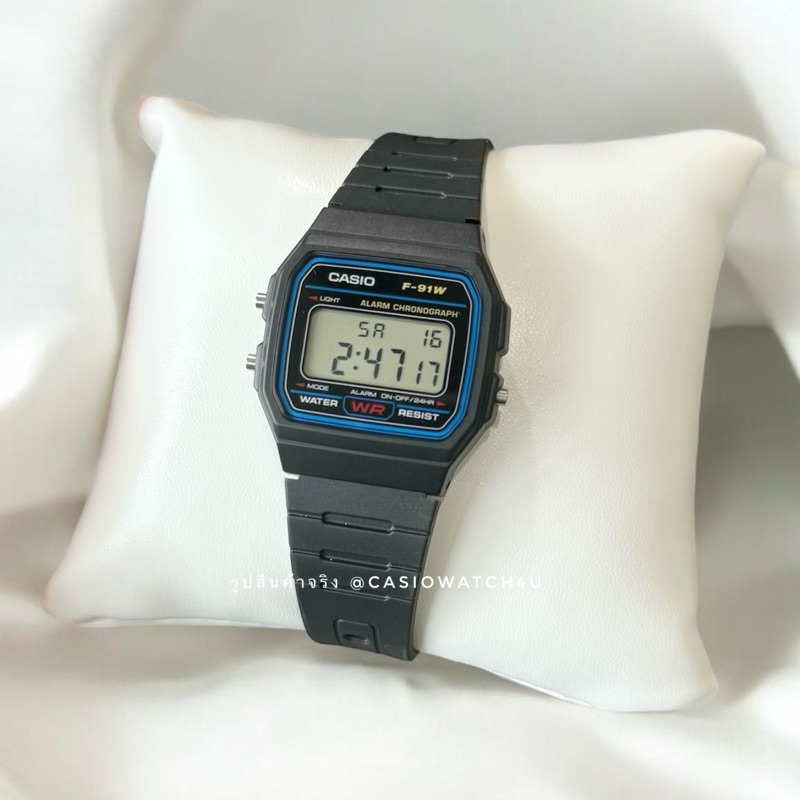 CASIO นาฬิกาข้อมือ ของแท้ รุ่น F-91W-1 / F-91WS / F-94WA-9 / F-91WM / F91 ประกันศูนย์เซ็นทรัล cmg