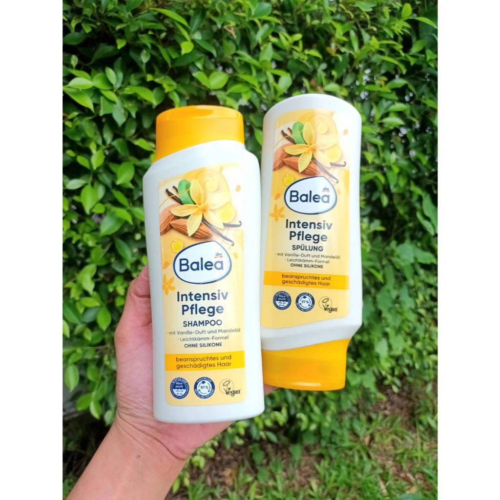 ใหม่!! แชมพูบำรุงหนังศีรษะ กลิ่นวนิลา Balea รุ่น intensiv pflege 300ml.