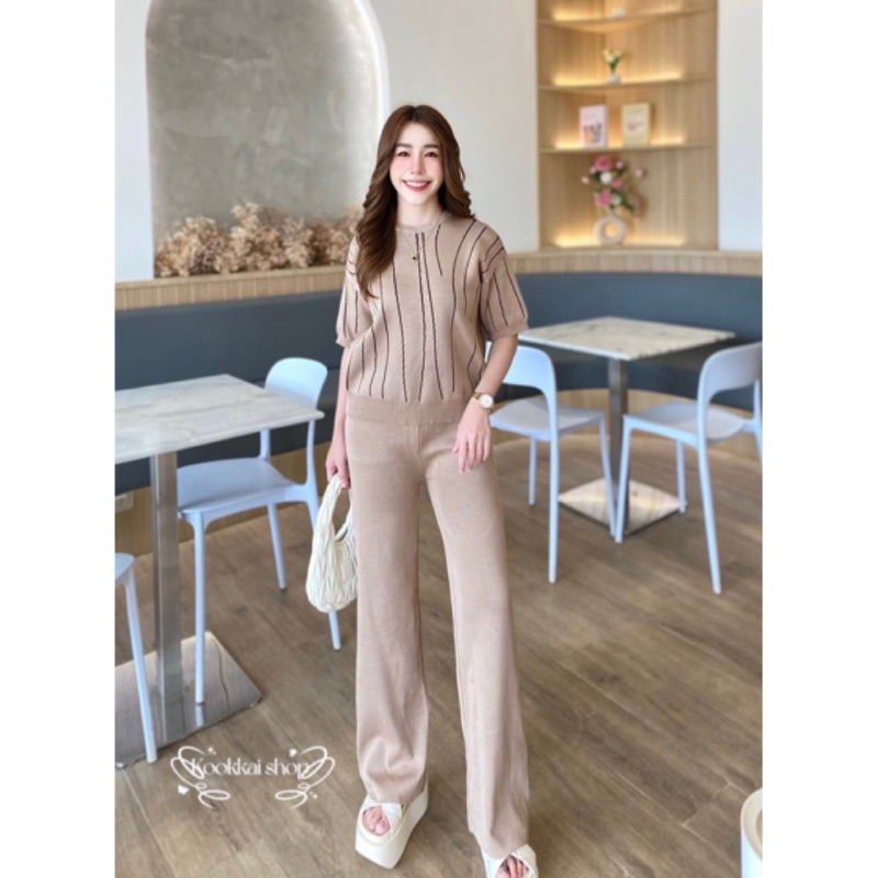 เสื้อ+กางเกงสีพื้น (รุ่นต้นไม้)