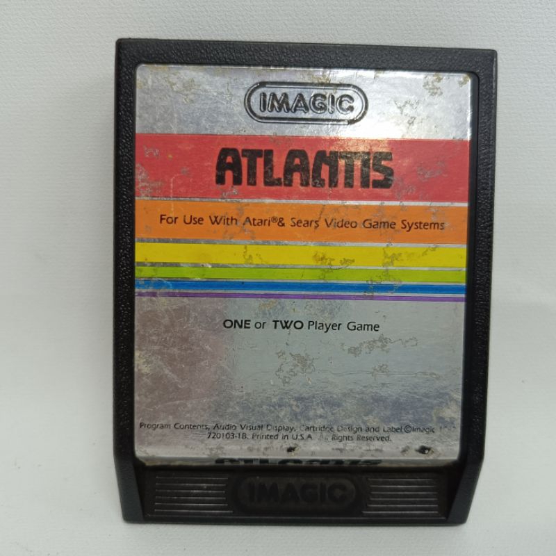 ตลับเกม Atari และ Atari2600 เกม ATLANTIS
