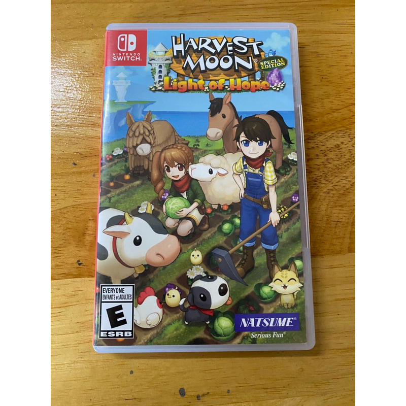 แผ่นเกม Nintendo switch มือสอง เกม Harvest moon light of hope