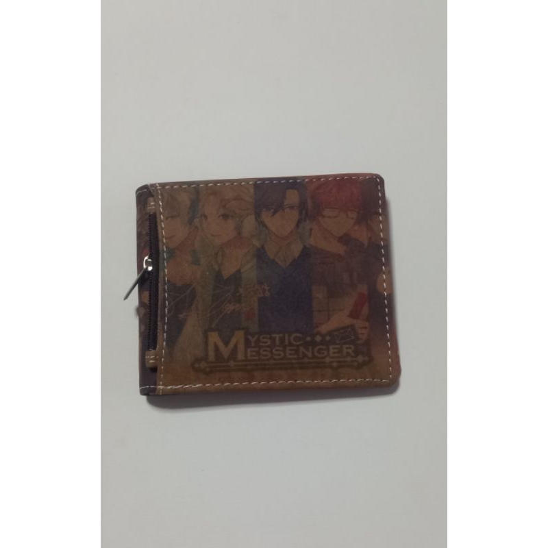 กระเป๋าใส่เงินหนัง pu หนาพิมพ์ลาย Mystic Messenger ของใหม่