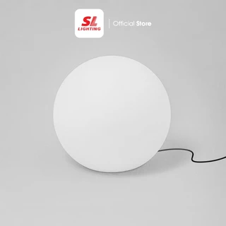 SL LIGHTING | ESFERA โคมไฟสนาม โคมไฟตั้งพื้น วัสดุ Polyethylene สีขาว ทรงกลม IP65 รุ่น ESFERA-E27 ขนาด 40 cm.และ50 cm.