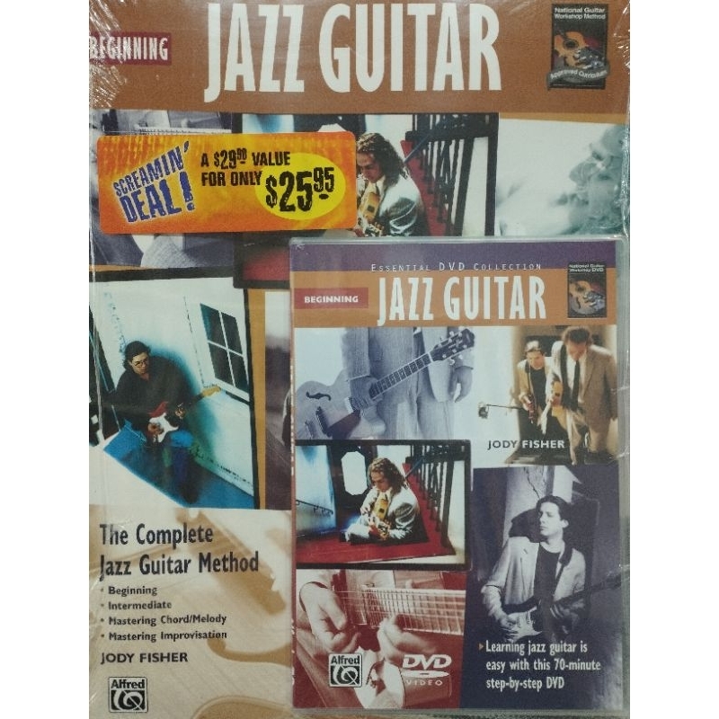 BEGINNING JAZZ GUITAR W/DVD /038081195582BEGINNING JAZZ GUITAR W/DVD /038081195582/B3