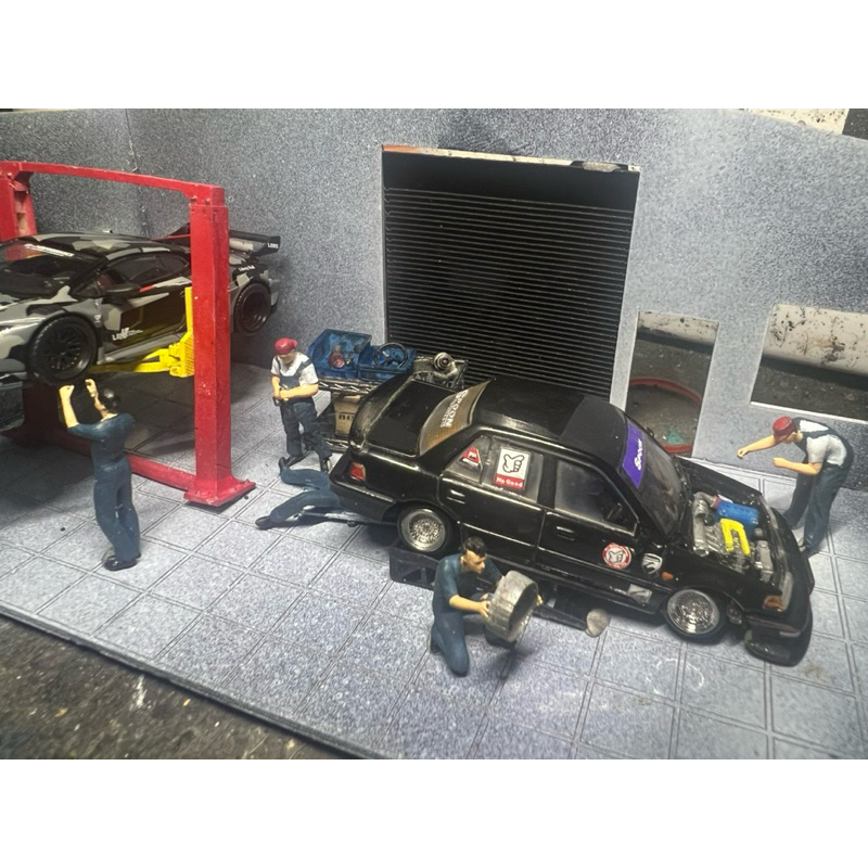ชุดช่าง 5 คน scale1:64