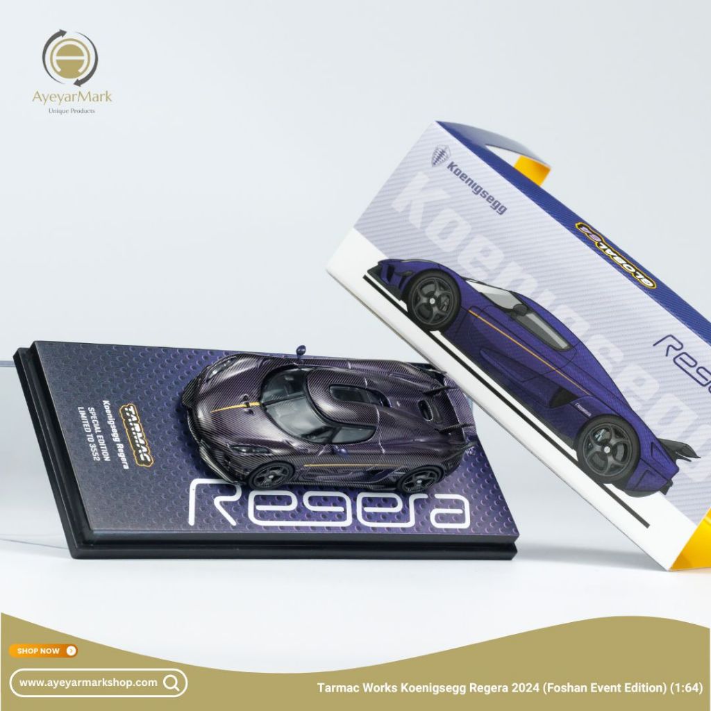 Tarmac Works Koenigsegg Regera 2024 (Foshan Event Edition) 1:64