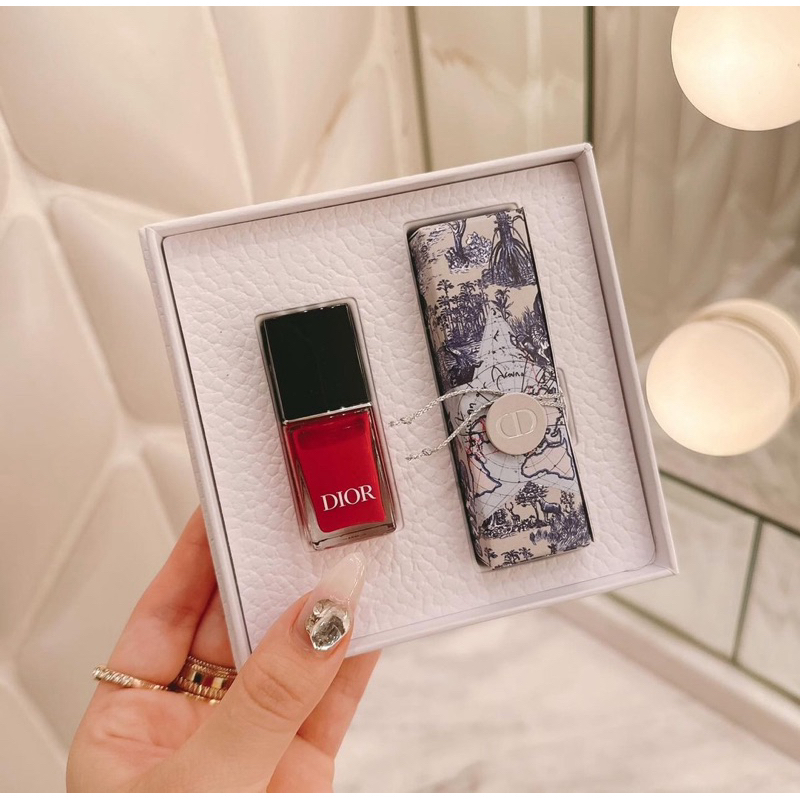 DIOR Gift Set Lipstick + Nail Polish