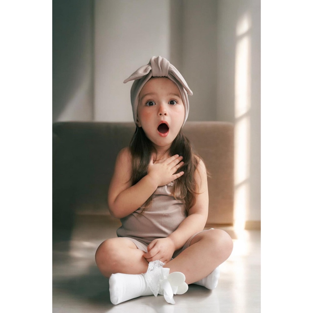 Everyday  Collection Camisole with biker shorts  Cotton100% (เสื้อสายเดี่ยว + กางเกง Biker + ผ้าผูกผม)