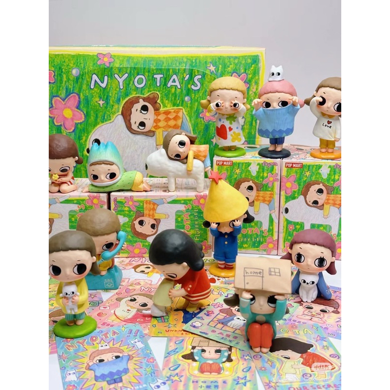 [Pre-Order] ☁️❄️POPMART Nyota Fluffy Life Blind Box
