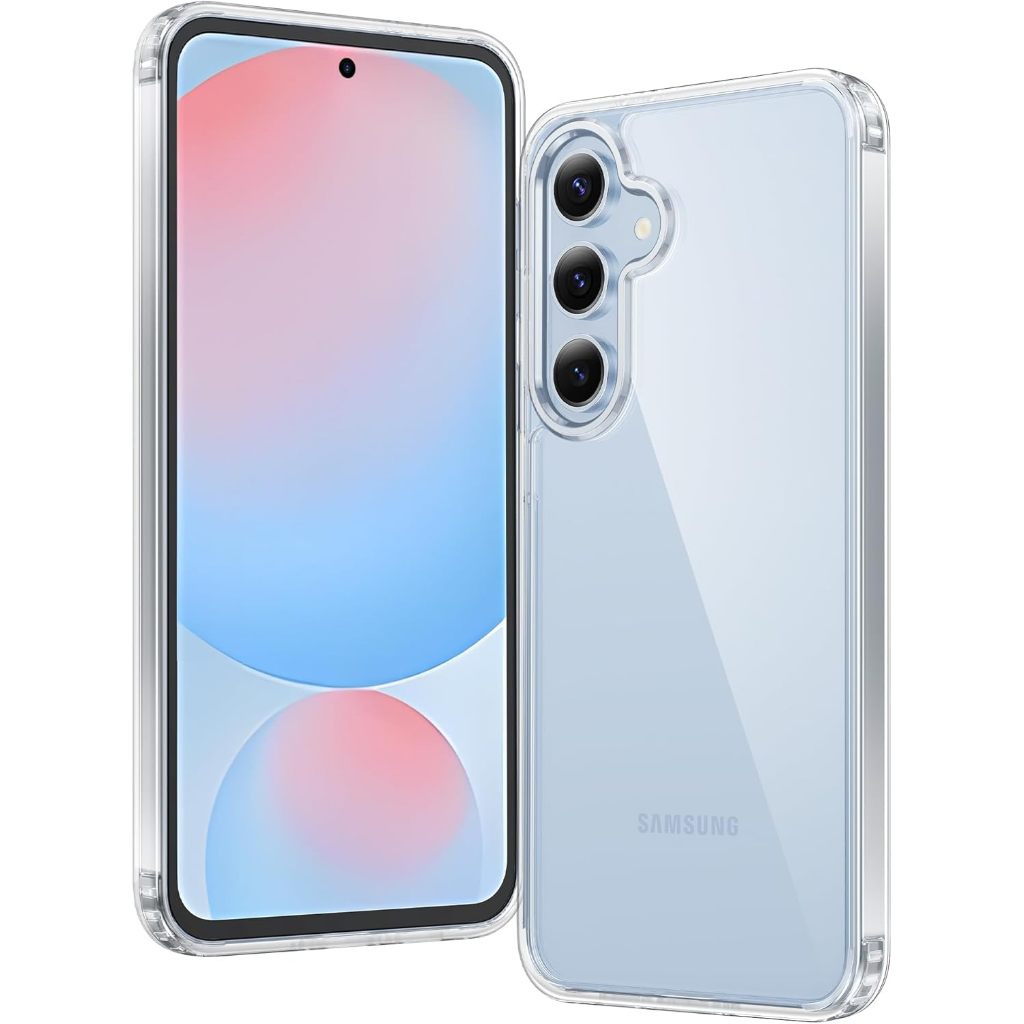 เคสใสกันกระแทก   Samsung S25FE  S24 FE 5G / S23 FE เคสใส TPU กันกระแทก หลังแข็งขอบนิ่ม