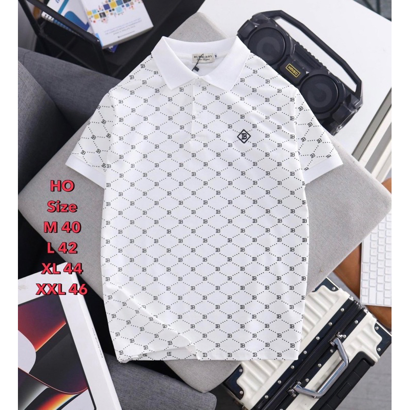 พร้อมส่ง! เสื้อโปโลผู้ชาย คอปกแขนสั้น ตีกอล์ฟ ใส่ลำลอง polo เสื้อกีฬาผู้ชาย ผ้านิ่ม ใส่สบาย ไม่ระคายเคืองผิว [BB]