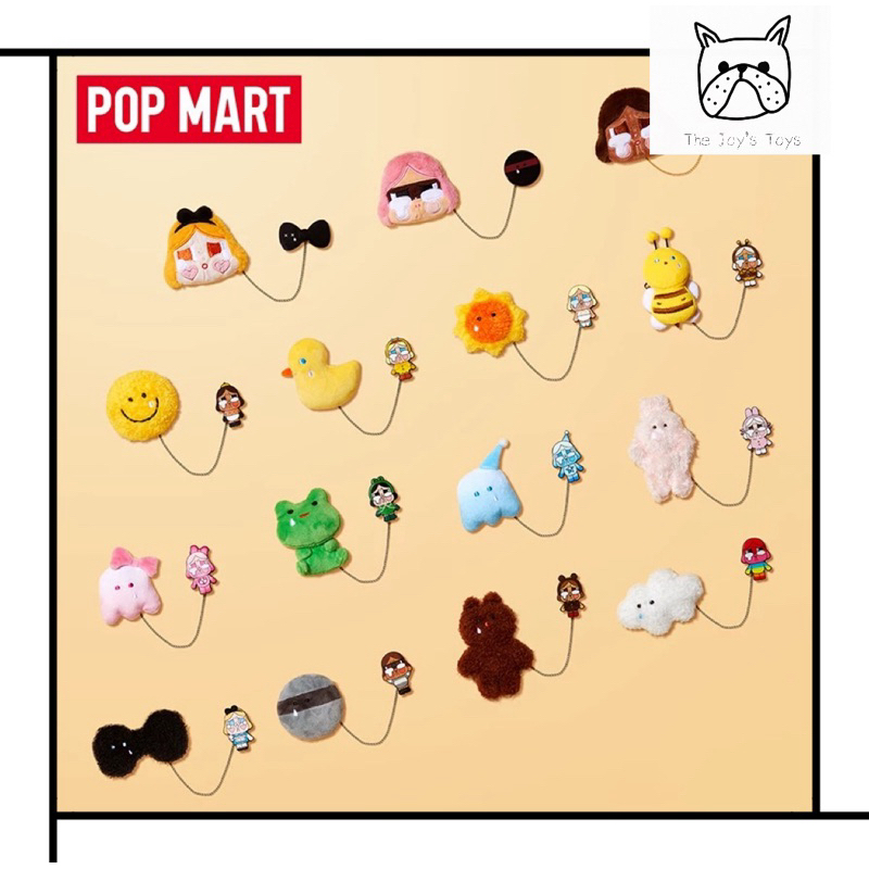 [พร้อมส่ง] Clearance Sale เก็บโค้ด 30% Pop Mart เข็มกลัด CRYBABY Crying Again Series-Plush Badge