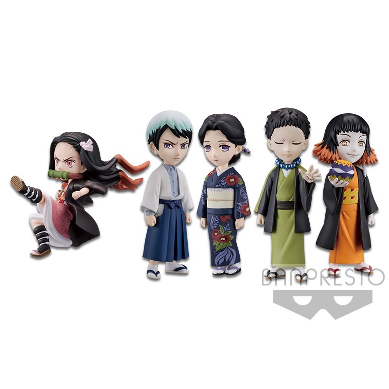 Bandai(บันได) BANPRESTO WCF SET-5-DEMON SLAYER: KIMETSU NO YAIBA WORLD COLLECTABLE FIGURE VOL.2 - SET - 5