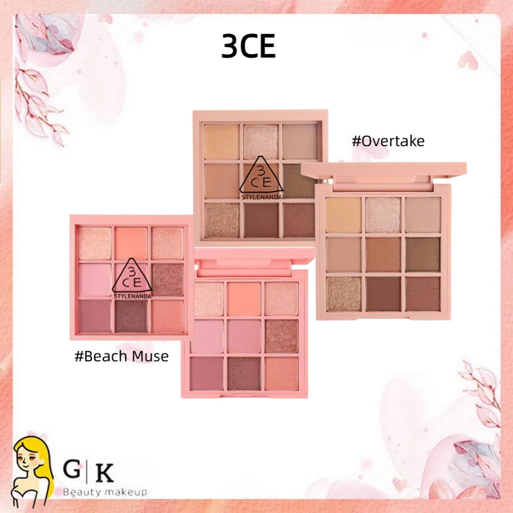 3CE MULTI EYE COLOR PALETTE ทรีซีอี มัลติ อาย คัลเลอร์ พาเลท เครื่องสำอาง พาเลทแต่งหน้า พาเลท พาเลทตา