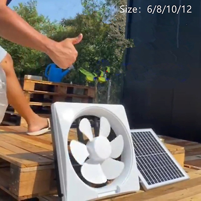 TXL พัดลมดูดอากาศอินไลน์ DC12V และความชื้น มอเตอร์ทองแดง ลมแรง คุณภาพดี สีขาว ขนาด6/8/10/12นิ้ว แถมแผงโซล่า