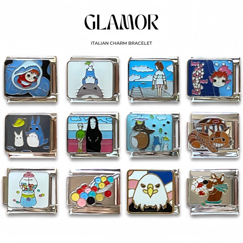 ชาร์ม กำไล Italian Charm Bracelet