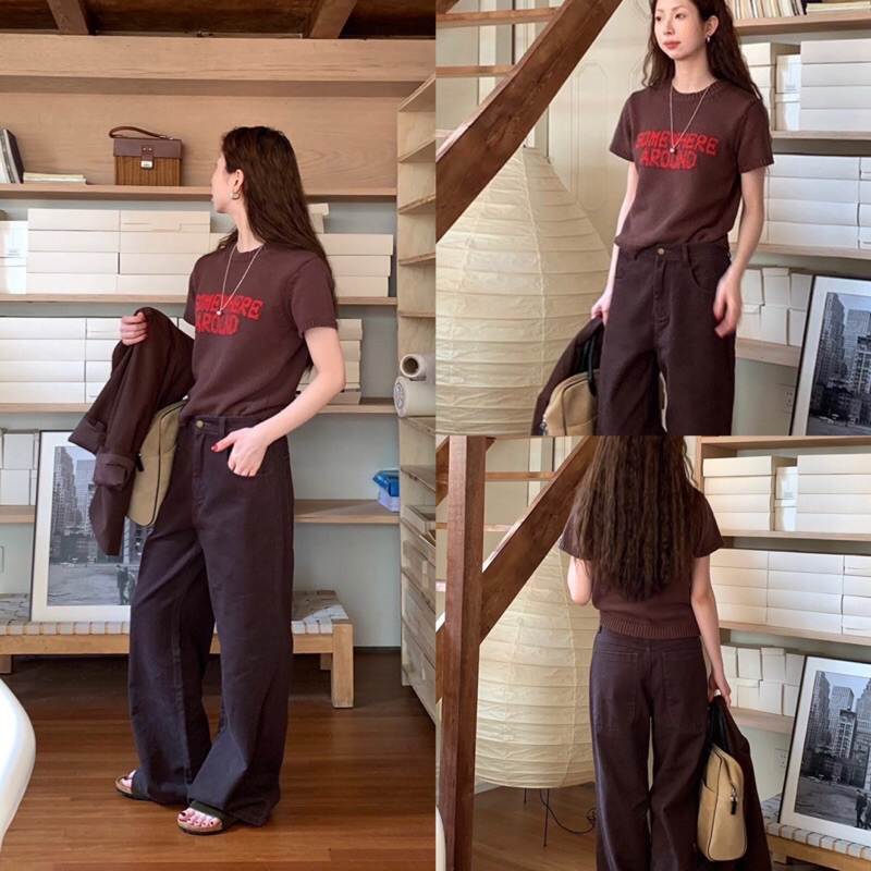 กางเกงขายาวรุ่น 2352 TAG:WG.WE 🇰🇷