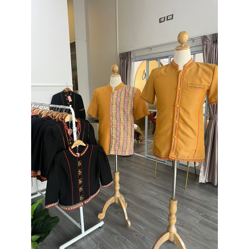 เสื้อแส่วผู้ชายแขนสั้น