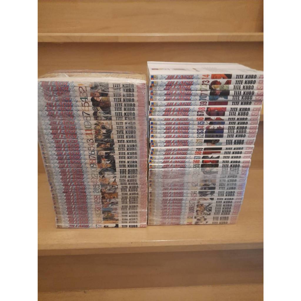 bleach เทพมรณะ 74 เล่มครบ จัดชุด หนังสือการ์ตูน อ่านสนุก พิมพ์บาง สภาพสะสม