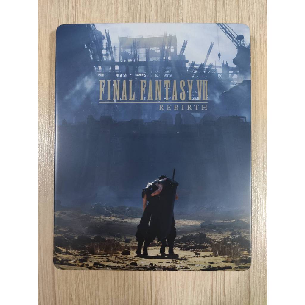 กล่องเหล็ก Final Fantasy FF 7 VII Rebirth steelbook RARE สภาพดี ไม่มีเกม