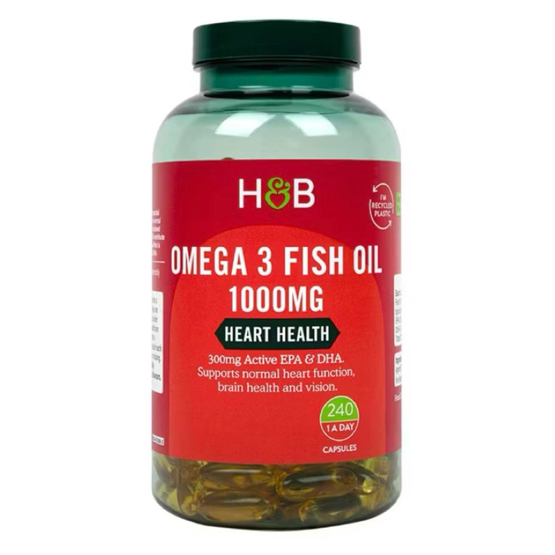 Holland & Barrett Omega  3 Fish Oil 1000mg  softgels