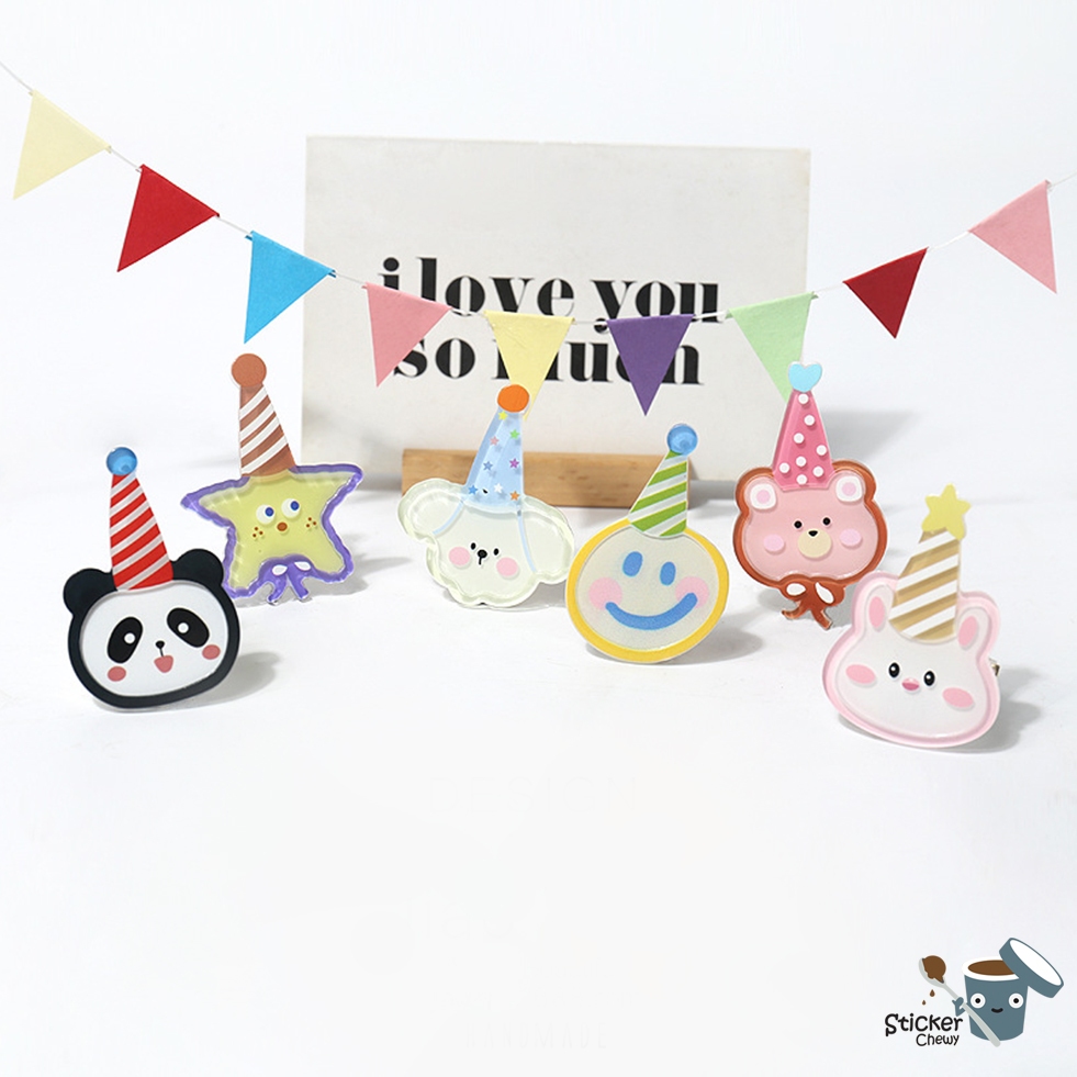 [ร้านไทย พร้อมส่ง] กิ๊บติดผม รูปน้องหมา กิ๊บปีใหม่ กิ๊บงานปาร์ตี้ ที่ติดผม สไตล์เกาหลี มีหลายลาย หลายสี กิ๊บปากเป็ด