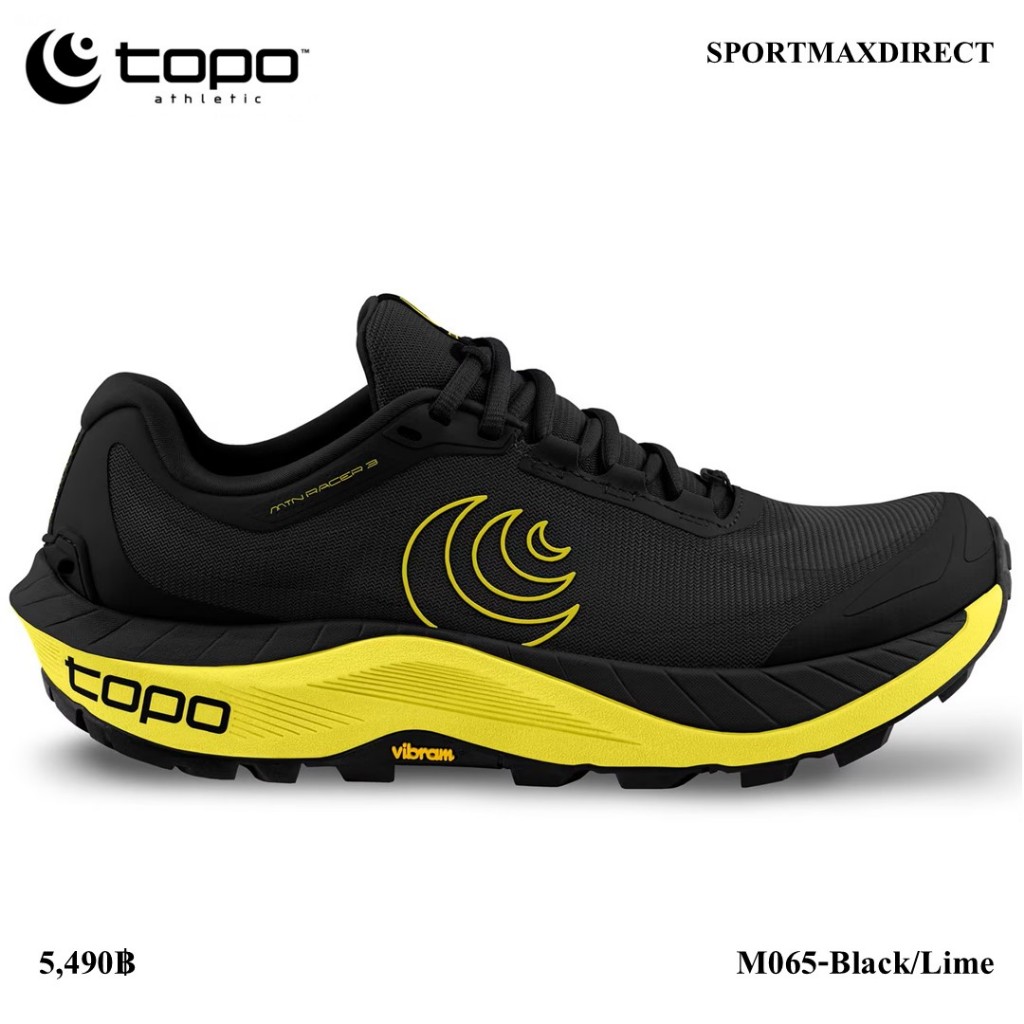 TOPO ATHLETIC TRAIL MTN RACER 3 MEN'S RUNNING SHOES รองเท้าวิ่งเทรลผู้ชาย รองเท้าวิ่งผู้ชาย (M065-Bl