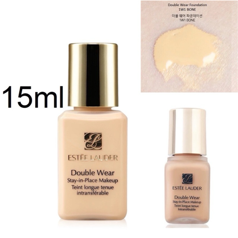แท้💯เอสเต ลอเดอร์ รองพื้น Estee Lauder Double Wear สี1W1 Bone 15ml /7ml./5ml.