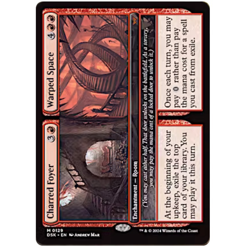 Duskmourn: House of Horror: Charred Foyer // Warped Space