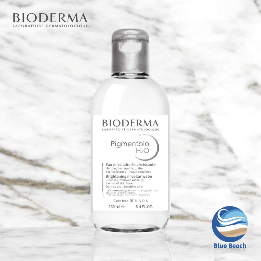 Bioderma Pigmentbio H2O White 250mL Cleansing Water for Face and Makeup Removal Fragrance-Free