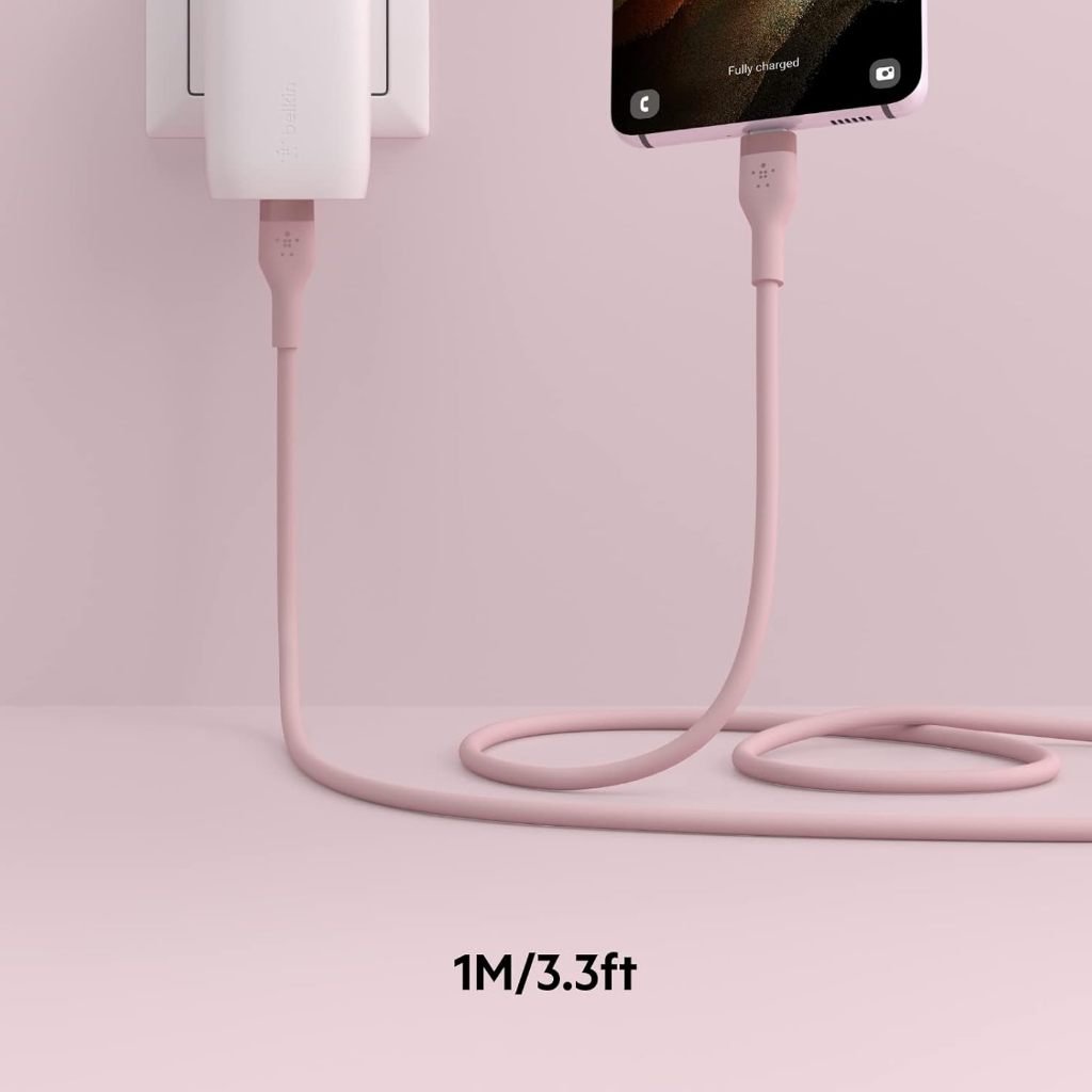 BELKIN สายชาร์จ USB-C TO USB-C CABLE 1M SYNC AND CHARGE UP TO 60W/3A 480MBPS DATA TRANSFER - รูปที่ 7