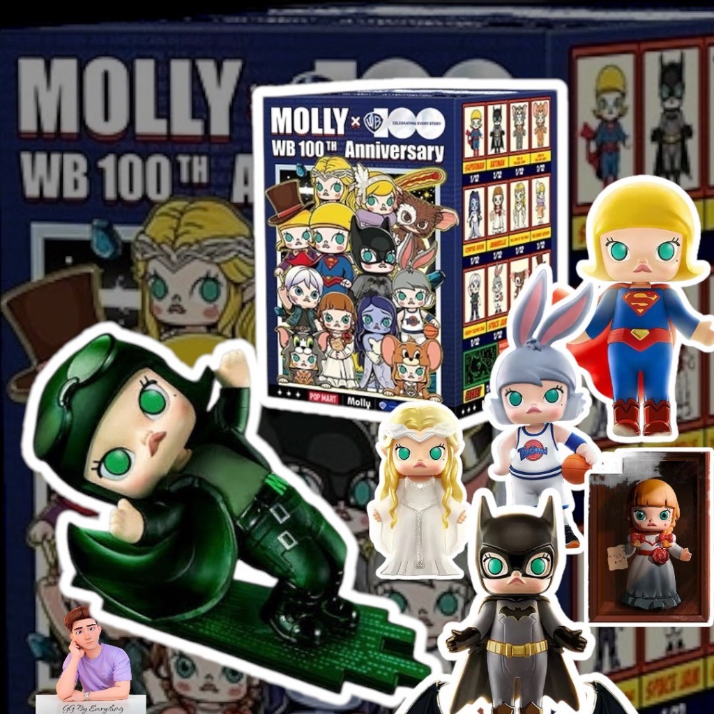 (จุ่ม)Molly WB 100th Anniversary [POP MART] พร้อมส่ง