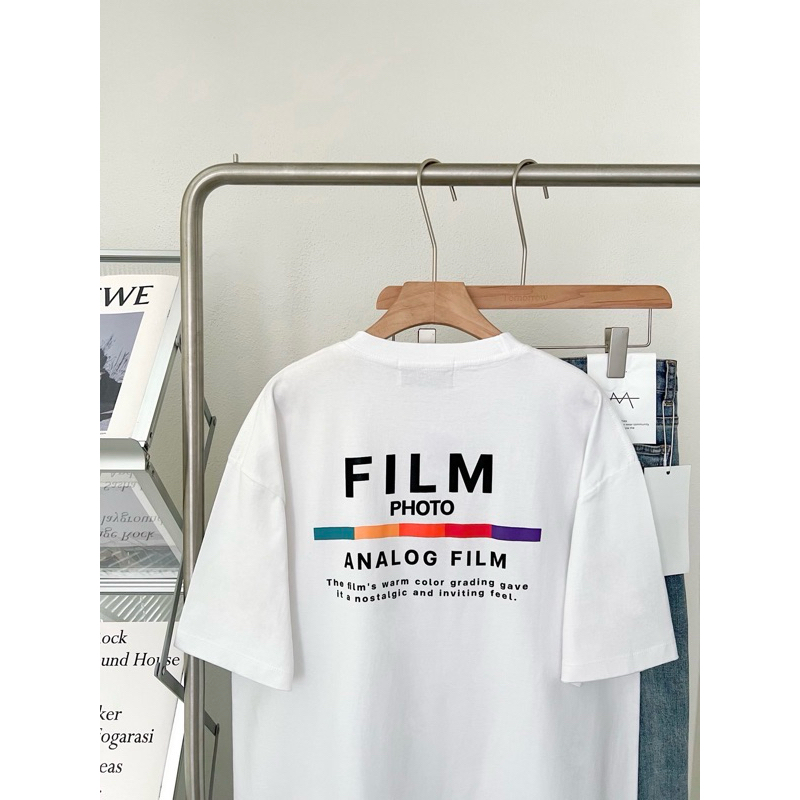 tomorrow. เสื้อยืด Oversize ผ้าหนานุ่ม ลาย FILM